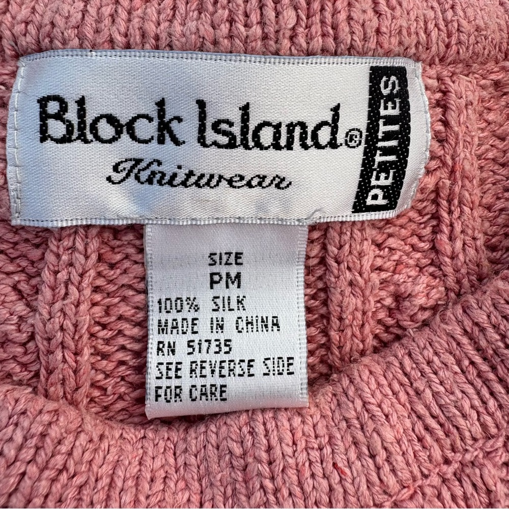Pink Cable Knit Sweater - Picture 3 of 10